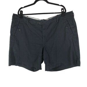 Riders By Lee Womens Black Cotton-Spandex Shorts Size 24W